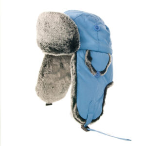 Chapka enfant | bleu/gris