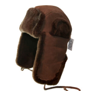 Chapka | châtain, peau de mouton